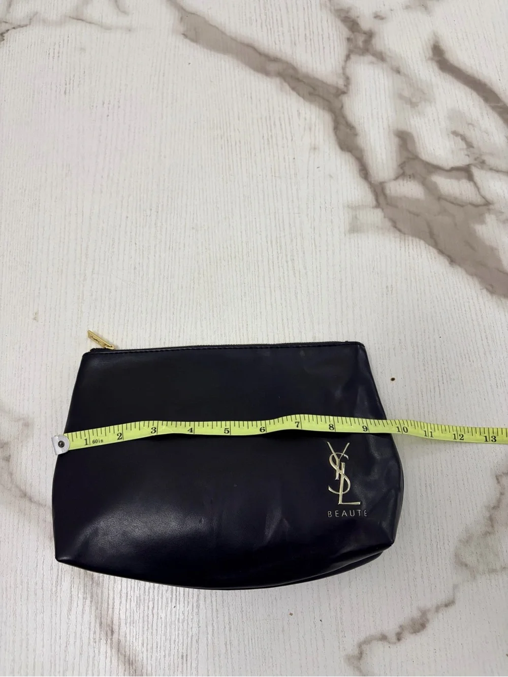 YSL Beauté Black & Gold VIP Gift Makeup Bag Cosmetic Pouch Clutch⁠